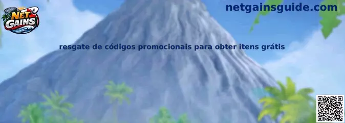 Resgate de códigos promocionais para obter itens grátis