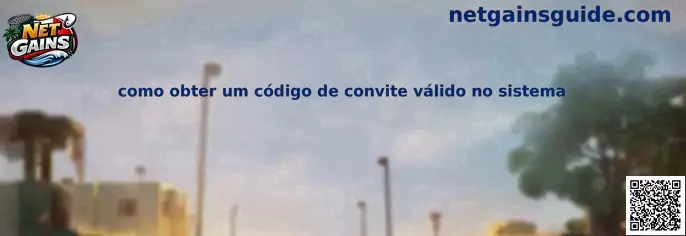 como obter um código de convite válido no sistema